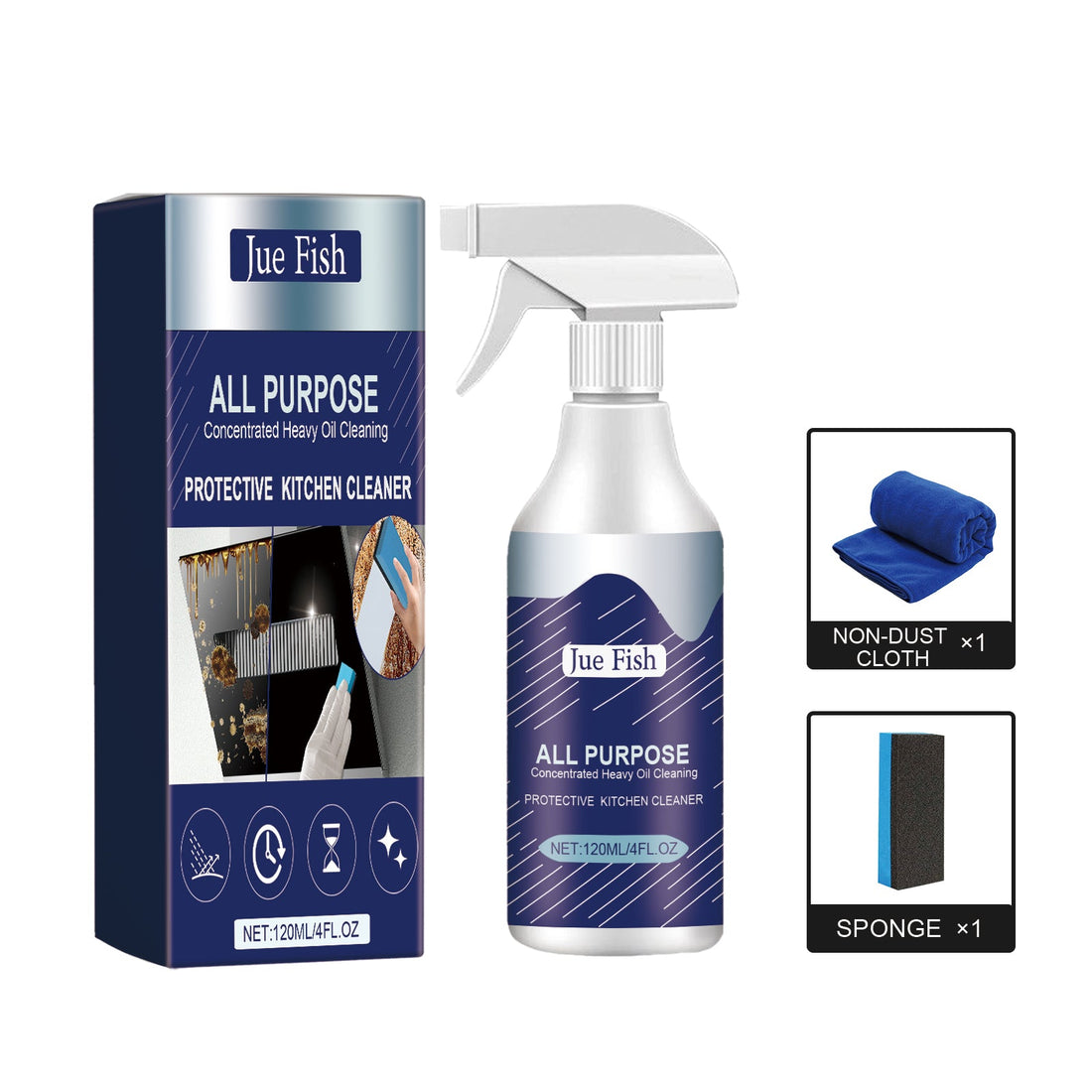 Range Hood Heavy Oil Cleaner