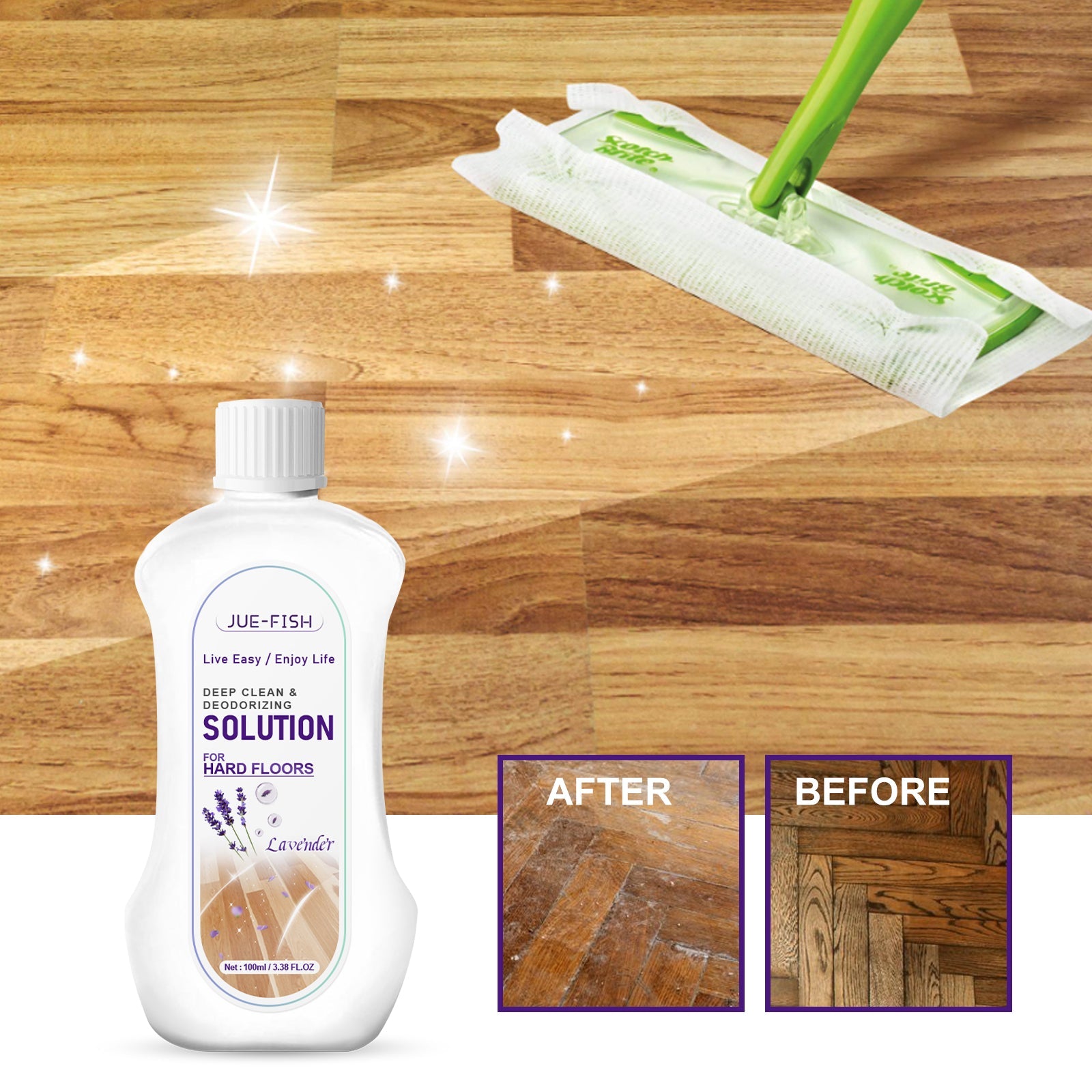 Wood Floor Brightening Cleaner
