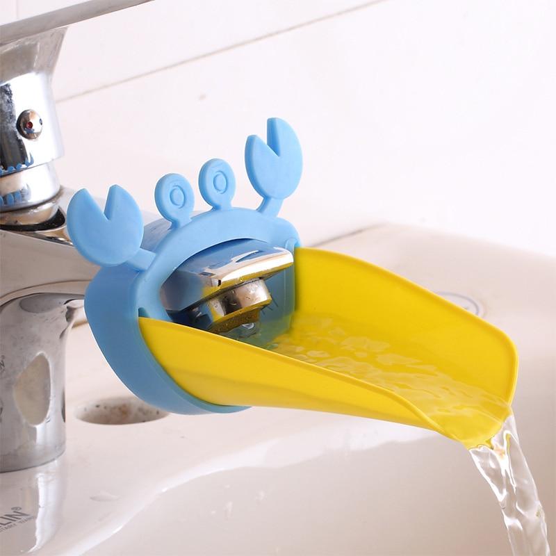 Crab Cartoon Faucet Extension Children&