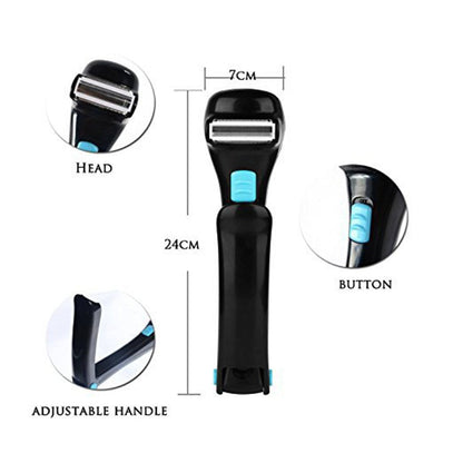Back shaver handle foldable shaver Men&