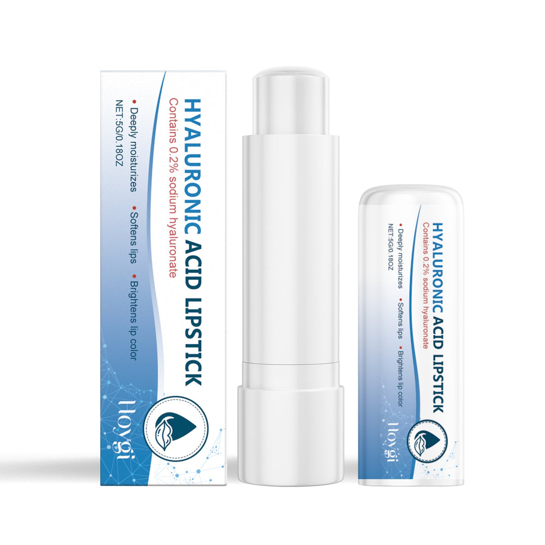 Hyaluronic Acid Lip Balm Care Gloss Hydrating Repair Dry Moisturizing Soft Moisturizing Care Lip Balm