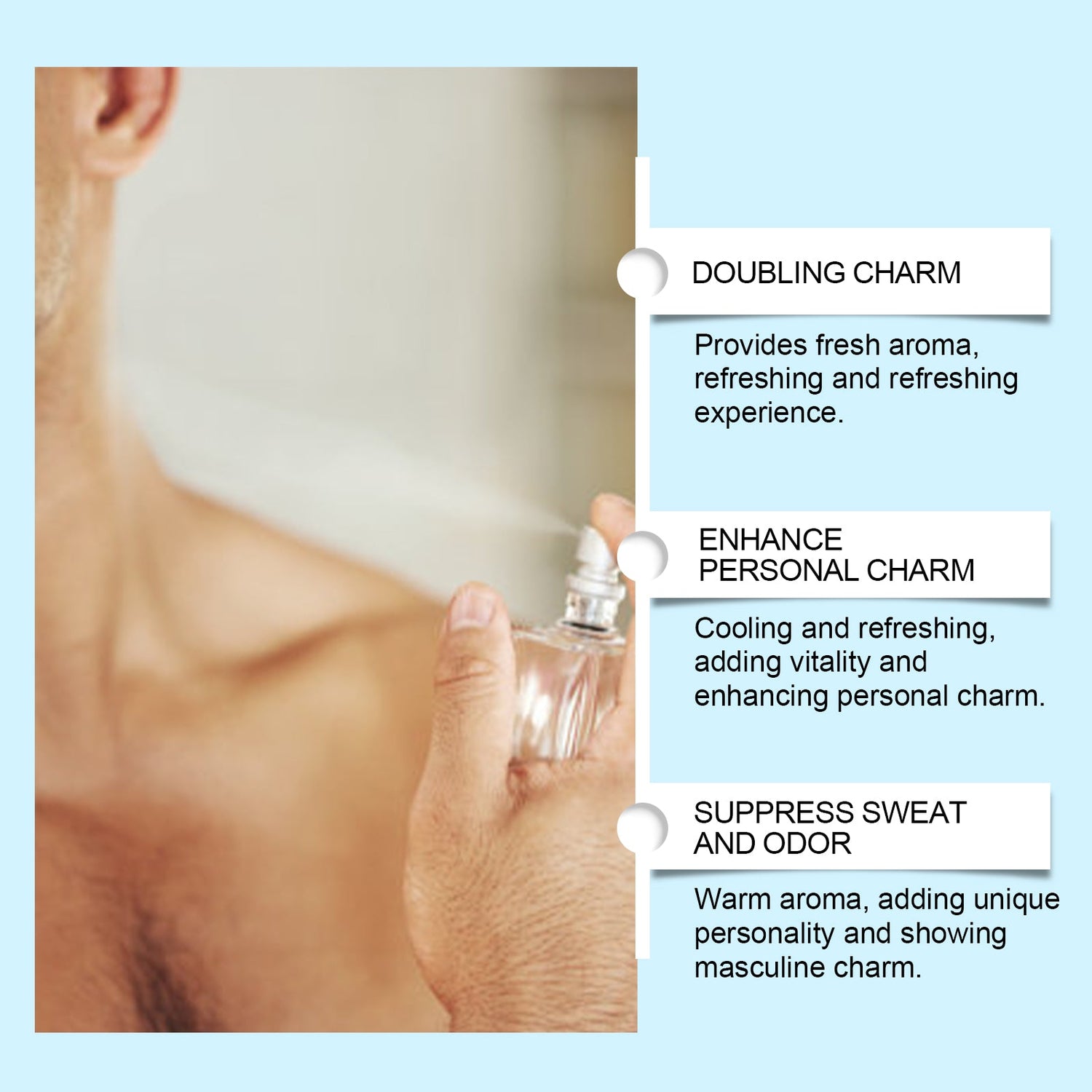Endless Depths Perfume, Fresh Charm Light Elegant Charm Fragrance Lasting Perfume For Dating Atmosphere