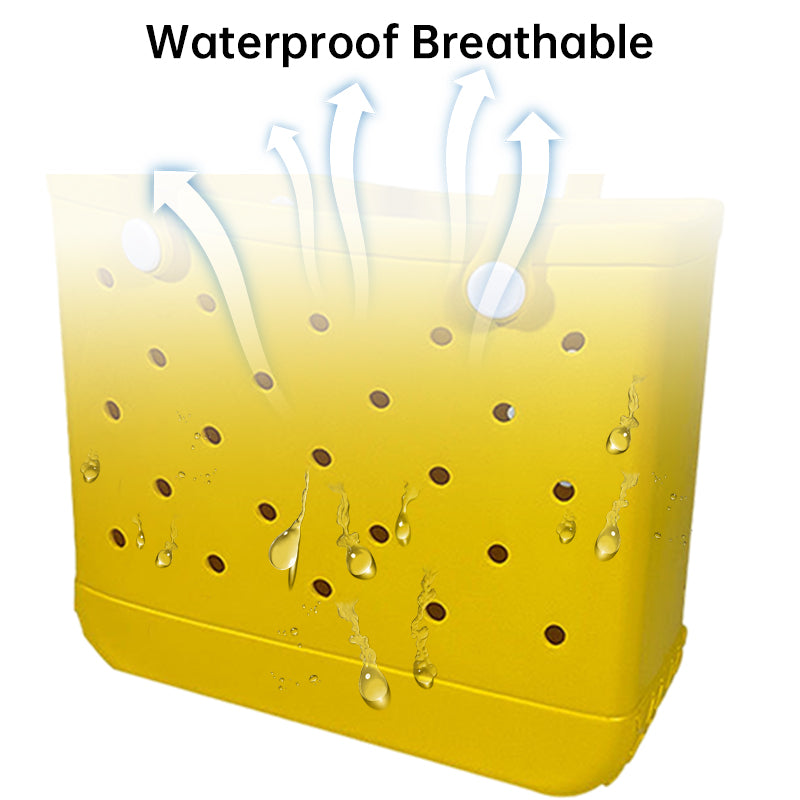 Boggs Bag: Extra Large Waterproof EVA Rubber Tote for Women, Ideal Christmas Gift &amp; Travel Companion.