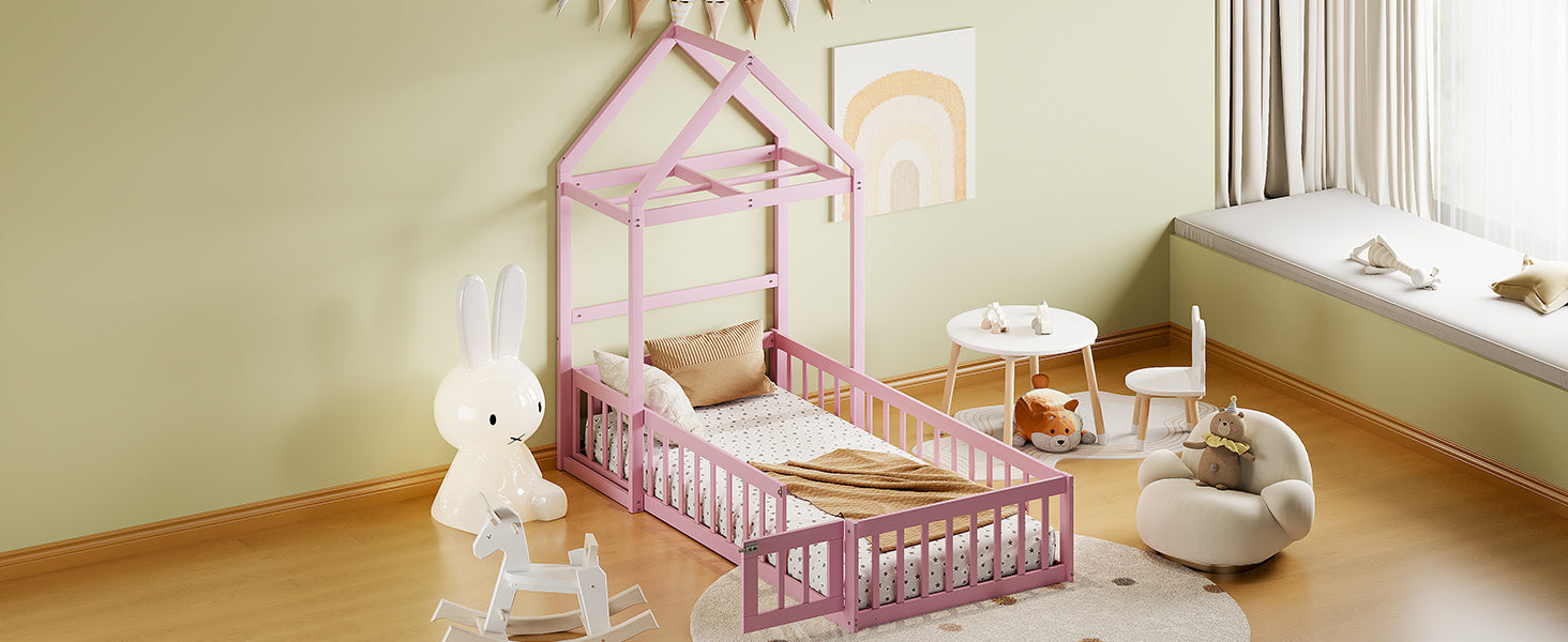 Wooden Twin Size Children&