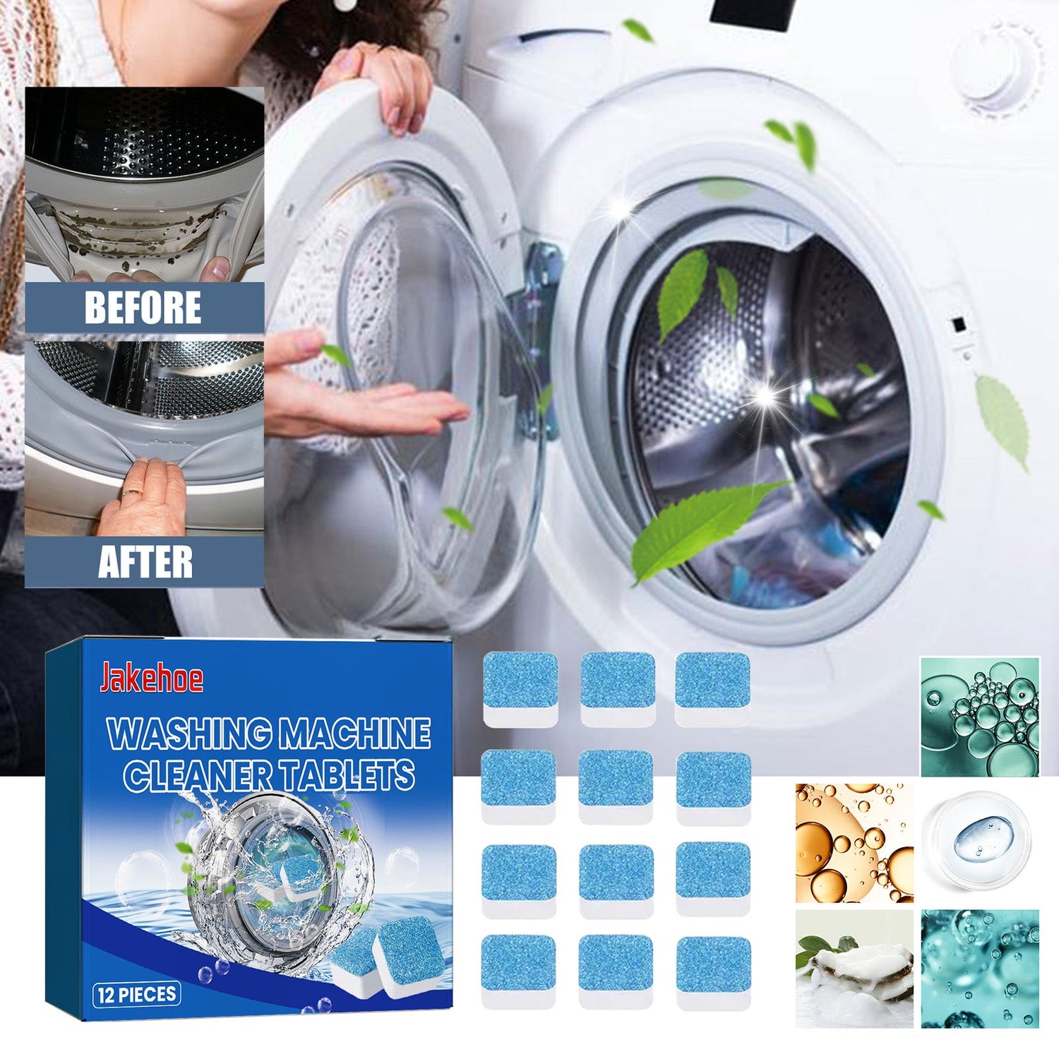 Washing Machine Cleaning Tablets