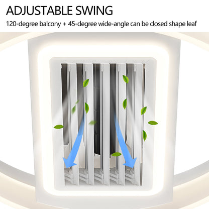 Bladeless LED Fan Lamp II