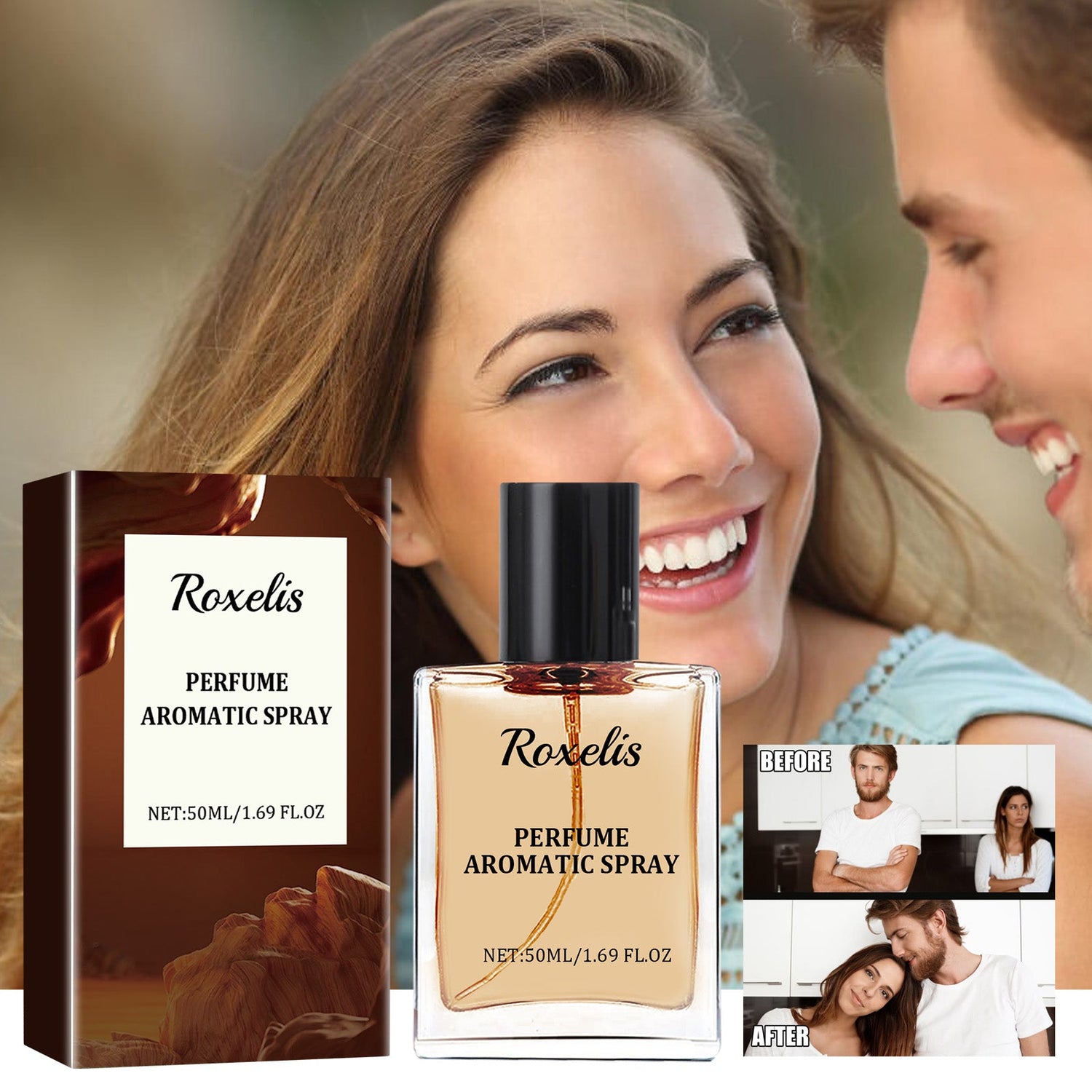 Perfume Aromatic Spray, Mild Not Pungent Lasting Fragrance Men Release Charm Light Elegant Fresh Atmosphere Perfume