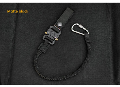 Func. tool rope, equip. tools, phone anti-loss hooks, bag &amp; pant dec. ropes