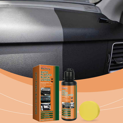 Car Black Plastic Polishing Paste, Car Beauty Maintenance Black Bright Plastic Refurbishing Care Agent