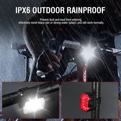Bicycle lights, headlights, strong lights, night riding lights, taillights, mountain bikes, road bikes, children&