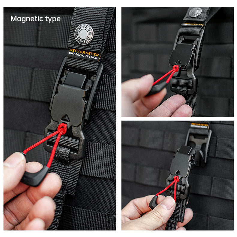 Func. tool rope, equip. tools, phone anti-loss hooks, bag &amp; pant dec. ropes