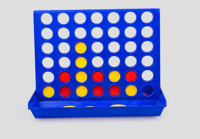 1 Set Connect 4 In A Line Board Game Children&