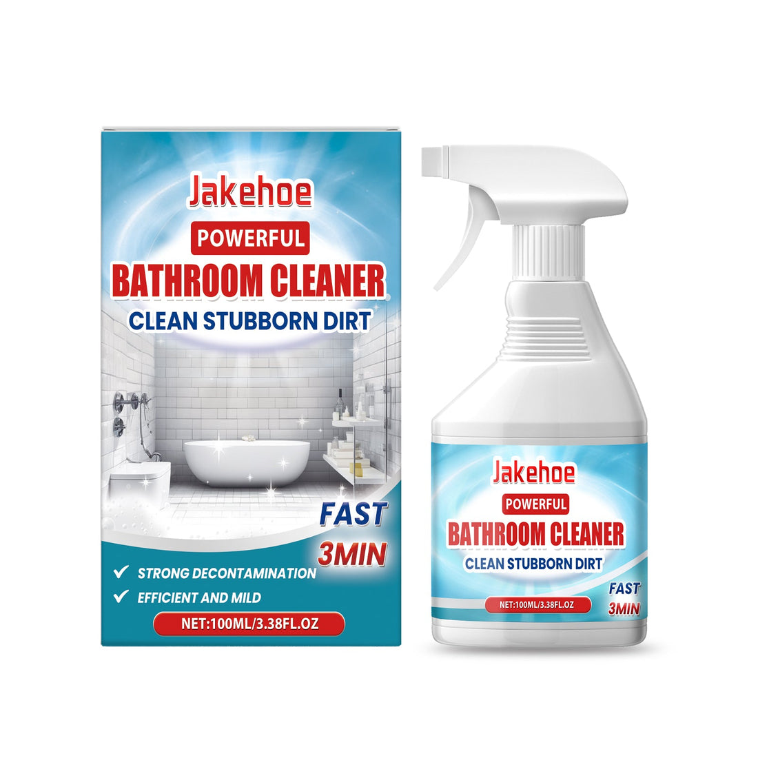 Bathroom Glass Door Cleaner