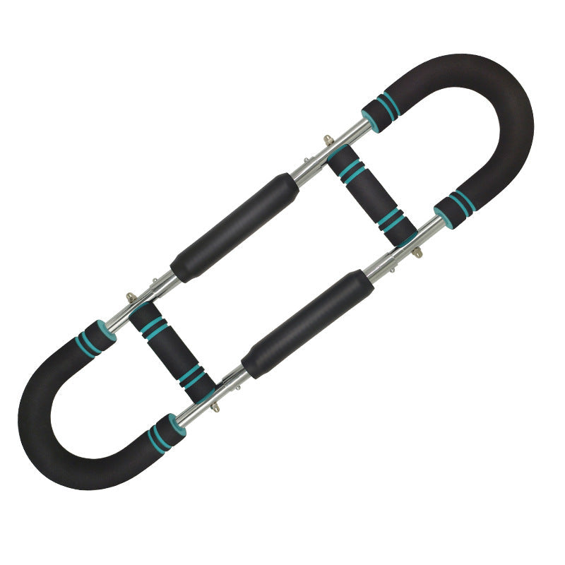 Adjustable Spring Twister Arm Exerciser: Strengthen forearms, triceps &amp; chest. Portable home fitness gear.