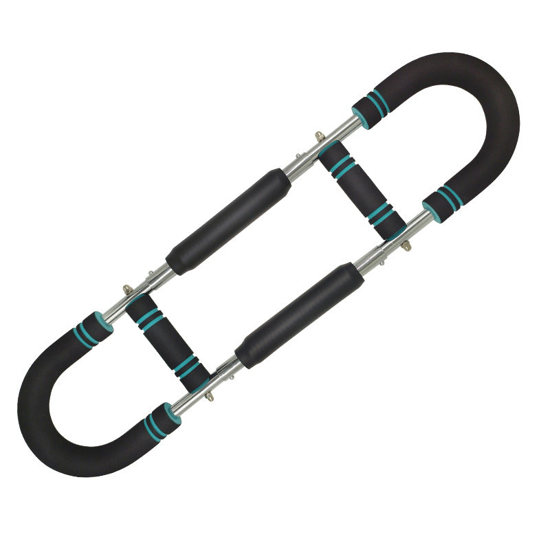 Adjustable Spring Twister Arm Exerciser: Strengthen forearms, triceps &amp; chest. Portable home fitness gear.