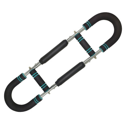 Adjustable Spring Twister Arm Exerciser: Strengthen forearms, triceps &amp; chest. Portable home fitness gear.