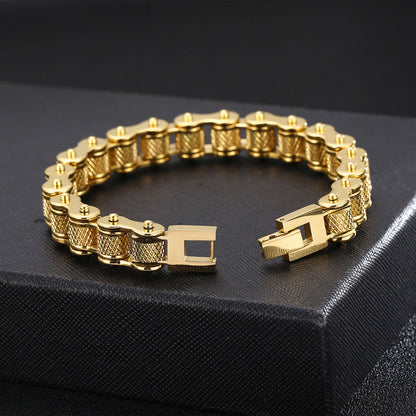 Bicycle Bracelet Titanium Steel Personalized Men&