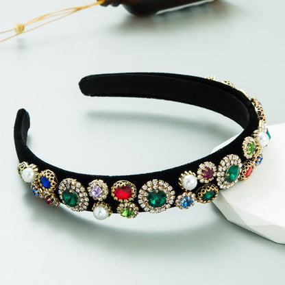 Fashion Baroque Court Headband Women&