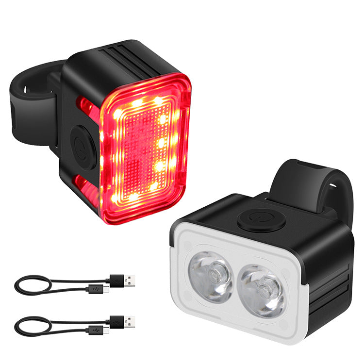 Bicycle lights, headlights, strong lights, night riding lights, taillights, mountain bikes, road bikes, children&