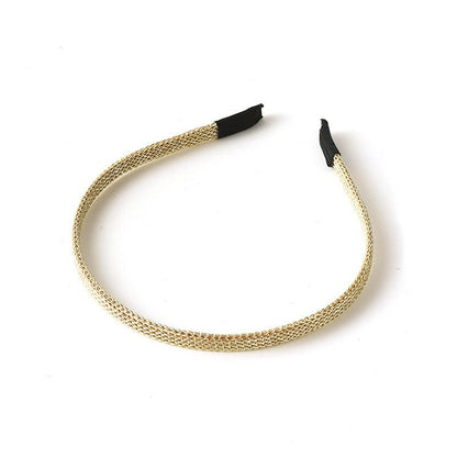 Minimalist metal spring hair clip fine hairpin head clip