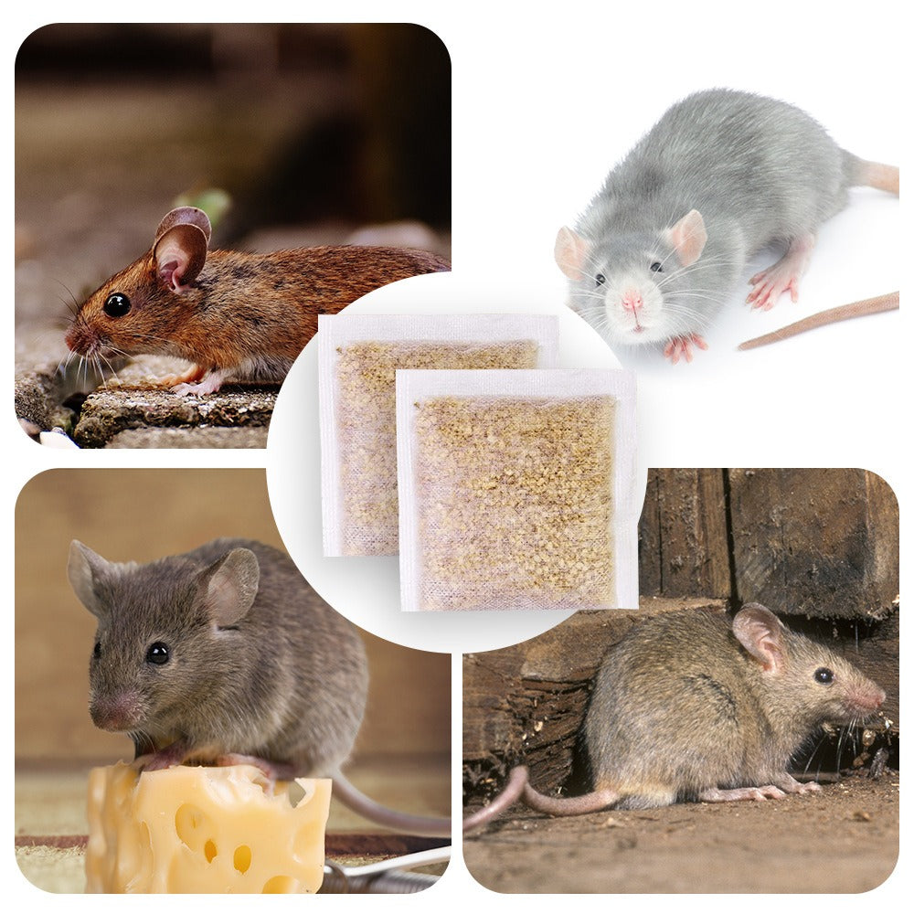 Natural Mouse Rodent Pouch Pest Control Anti Mouse Trap Repel Mice from Nesting &amp; Freshen Air Cinnamon/Peppermint Oils