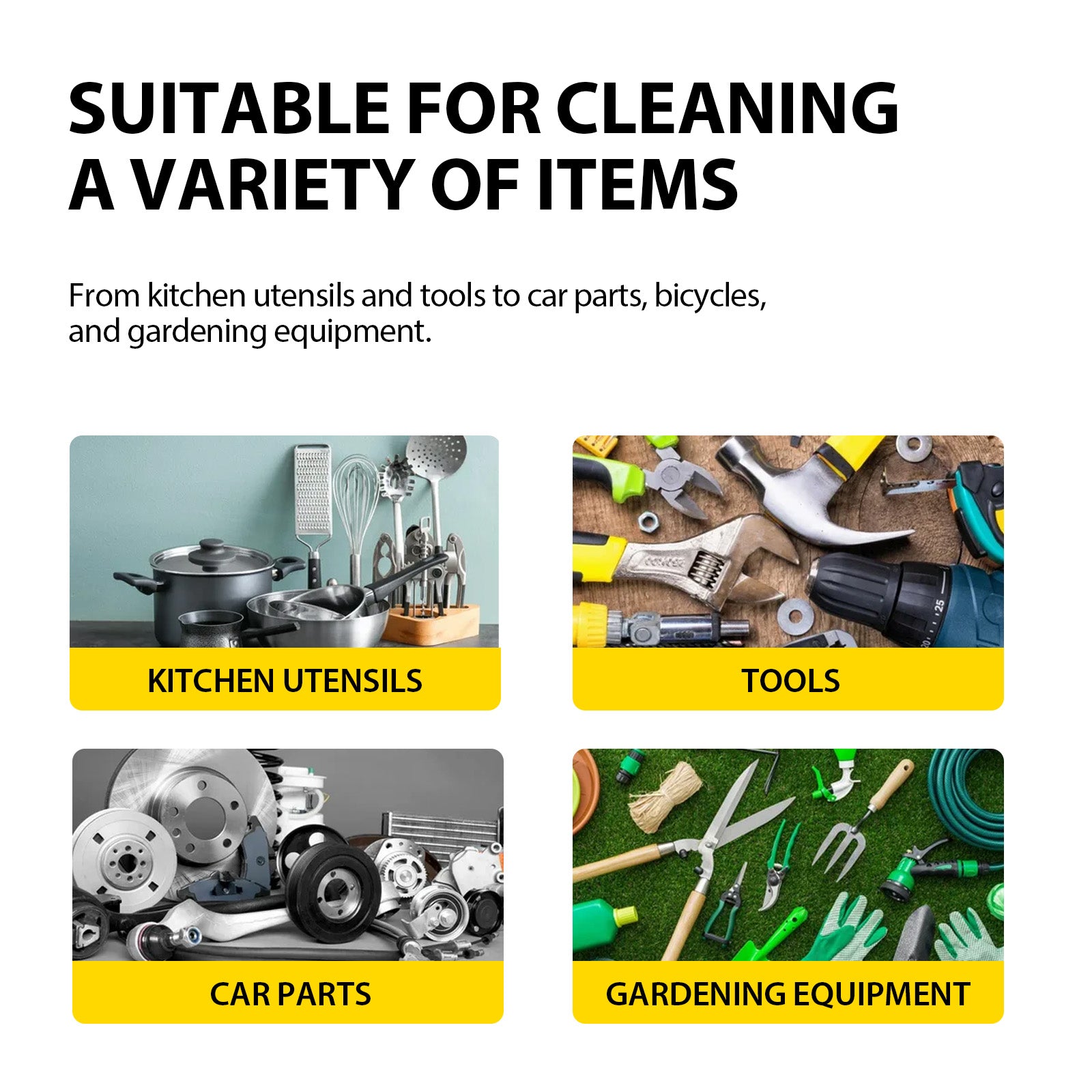 Stain &amp; Rust Cleaner, Clean Kitchen Utensils And Pots Kitchen Hearth Oil Black Dirty Clean Lampblack Machine Oil
