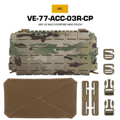 Tactical ARC V3 Molle Mag Pouch for M4/AR15, laser-cut, for hunting &amp; airsoft.