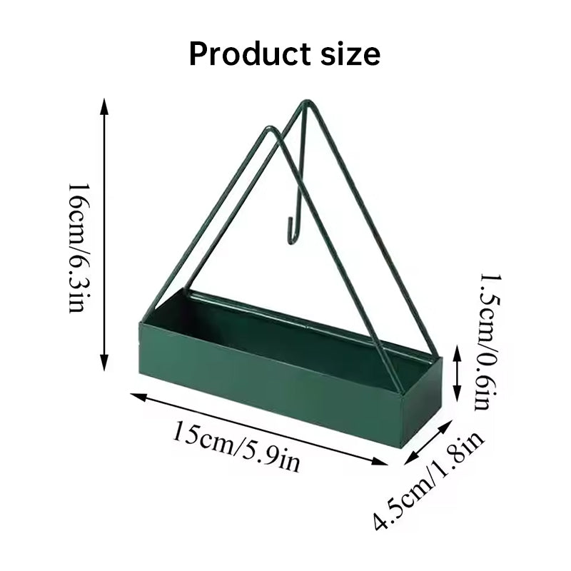3-Legged Iron Mosquito Coil Stand   Portable, Durable &amp; Stylish Sandalwood Design   Ideal Home Accessory for Coils