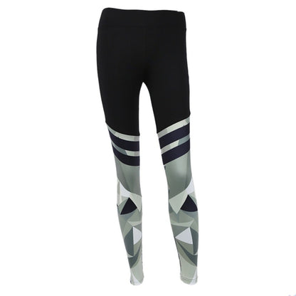 Harajuku Push Up Fitness Legging Camouflage Stripe Bodybuilding Women&