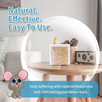 Natural Mouse Rodent Pouch Pest Control Anti Mouse Trap Repel Mice from Nesting &amp; Freshen Air Cinnamon/Peppermint Oils