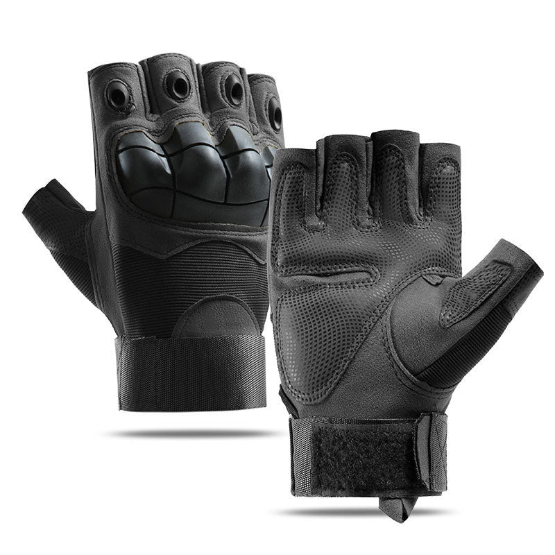 Tactical half-finger gloves men&
