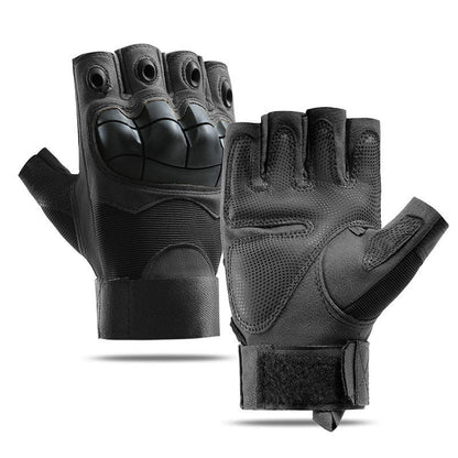 Tactical half-finger gloves men&