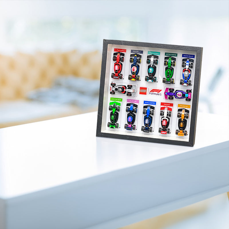 Dustproof Display Frame for Lego 71049 - 27x27x6.5cm (Fits Blind Box/Blocks/Cars)