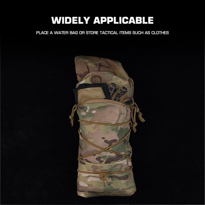 Tactical MOLLE Cylindrical Bag, 1.5L, for FCPC &amp; GP Backpacks.