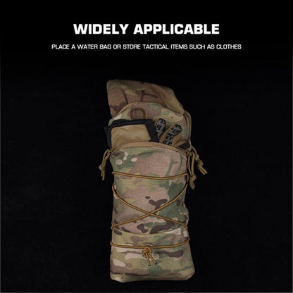 Tactical MOLLE Cylindrical Bag, 1.5L, for FCPC &amp; GP Backpacks.