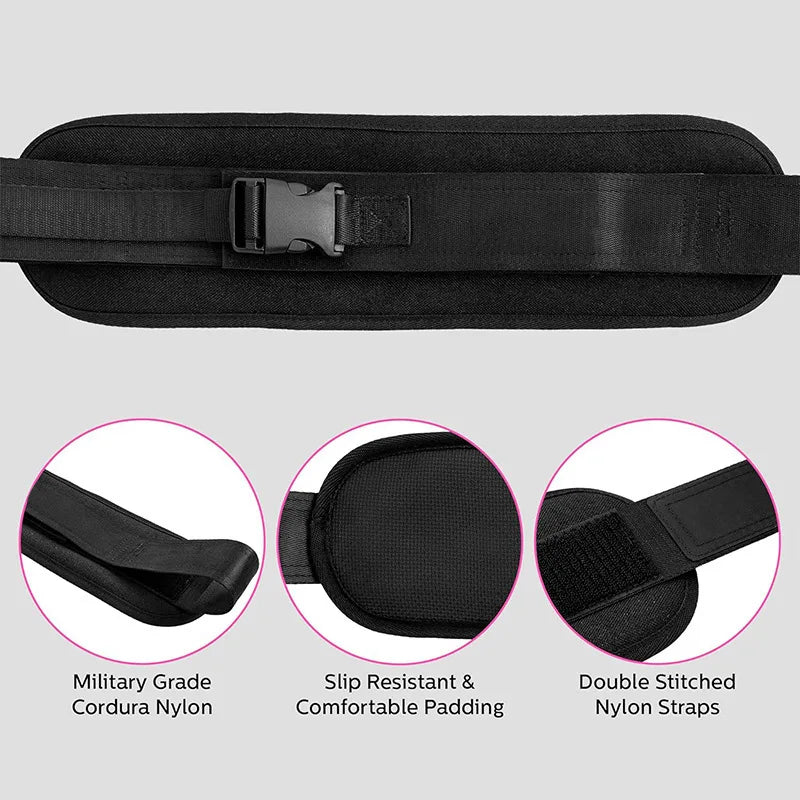 Hip bridge weight-bearing belt hip push hip training belt