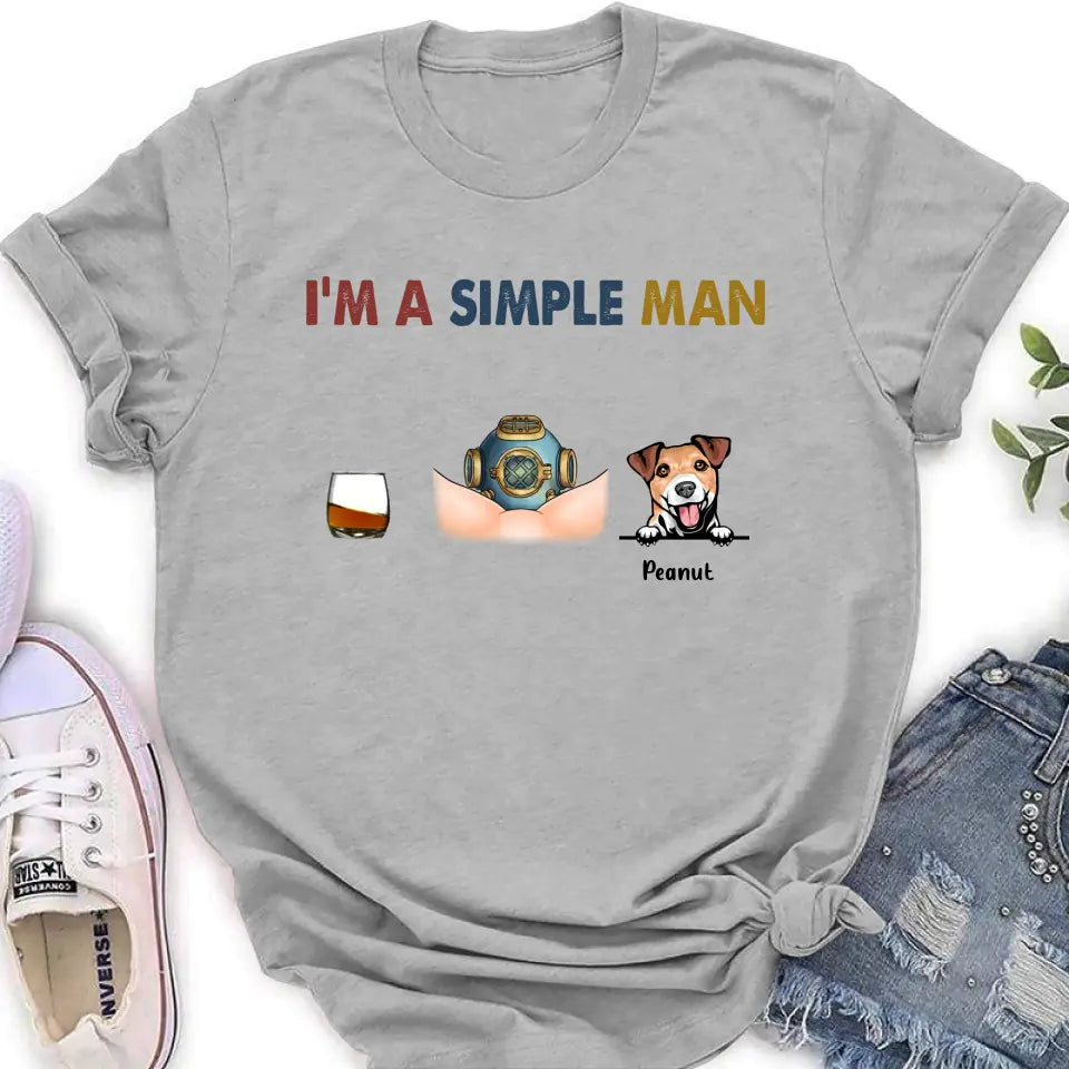 Custom Personalized Funny T-shirt - I&