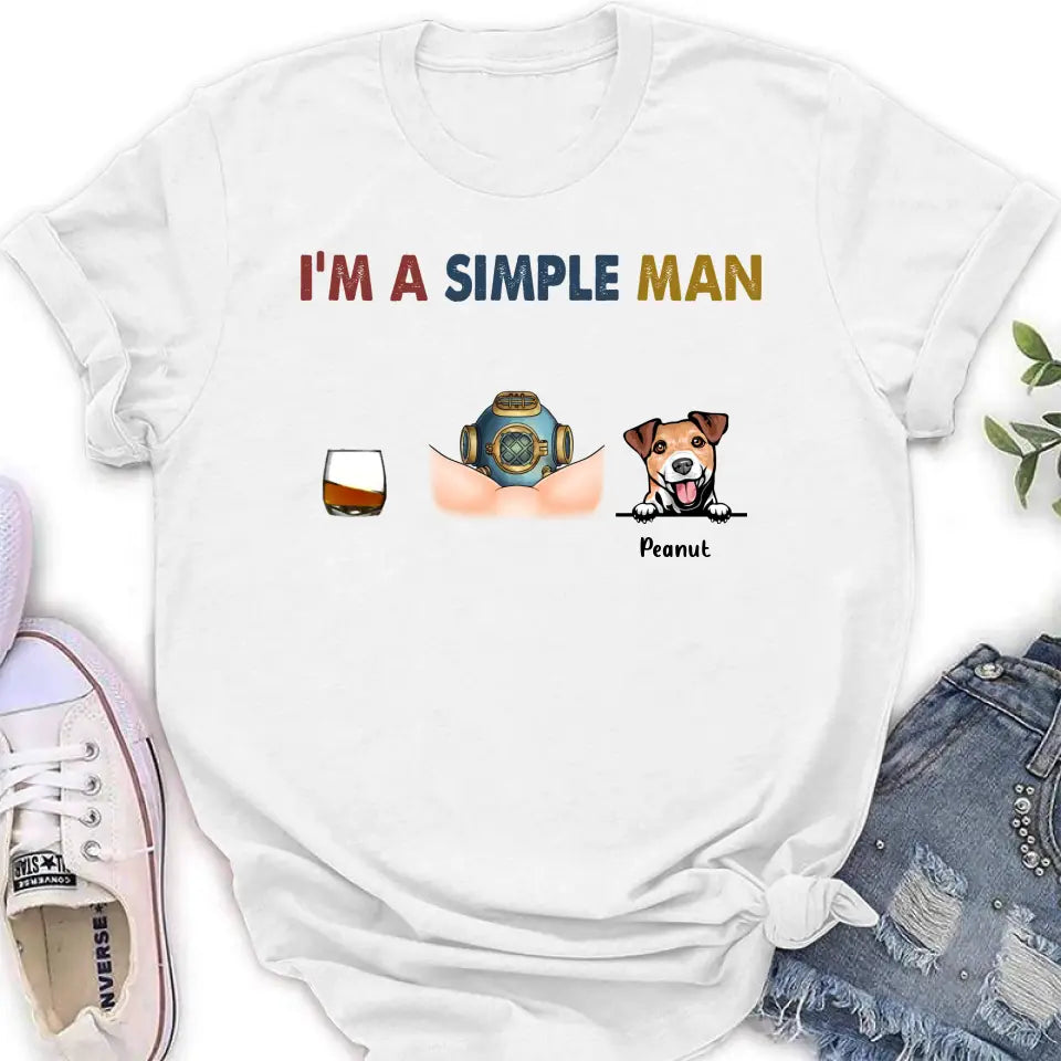 Custom Personalized Funny T-shirt - I&