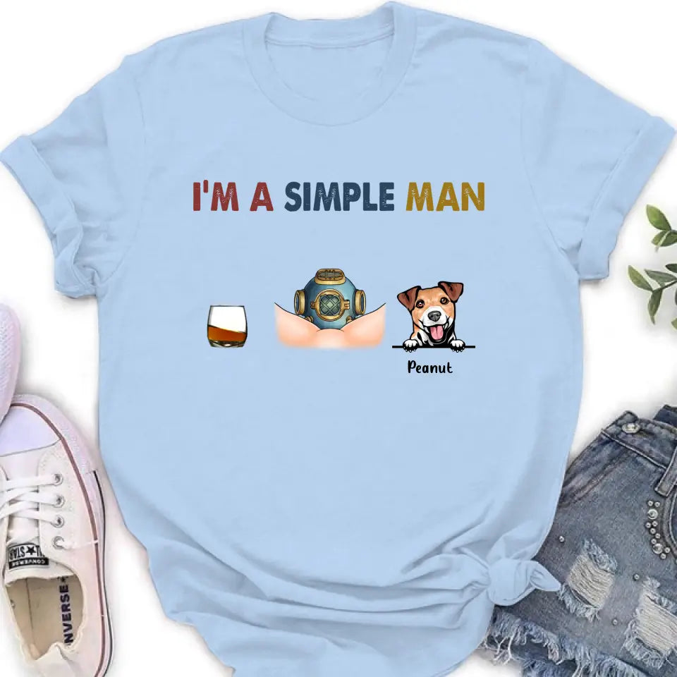 Custom Personalized Funny T-shirt - I&