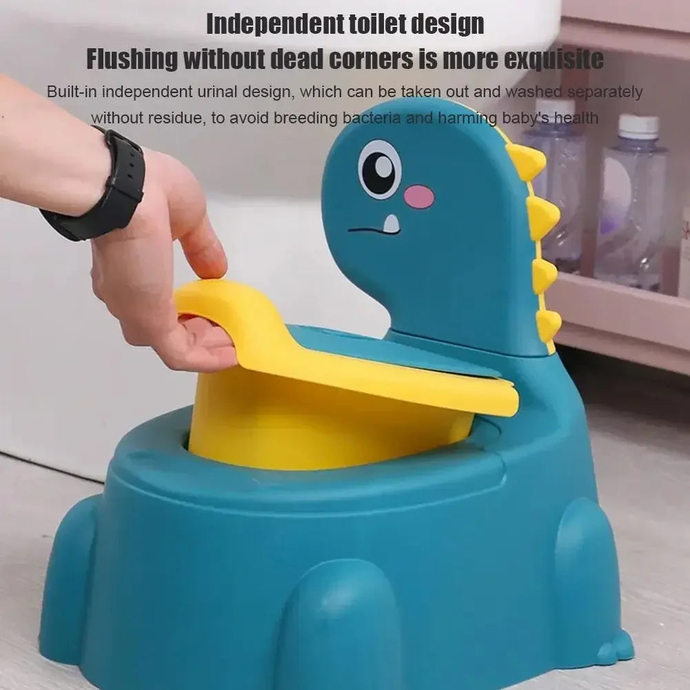 Baby Potty Toilet Training Seat Cartoon Dinosaur Thickening Children&