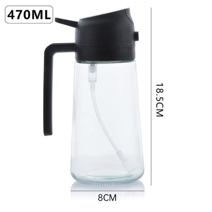 2-in-1 Kitchen Olive Oil Dispenser, Oil Sprayer, Grilling &amp; Picnic Tools