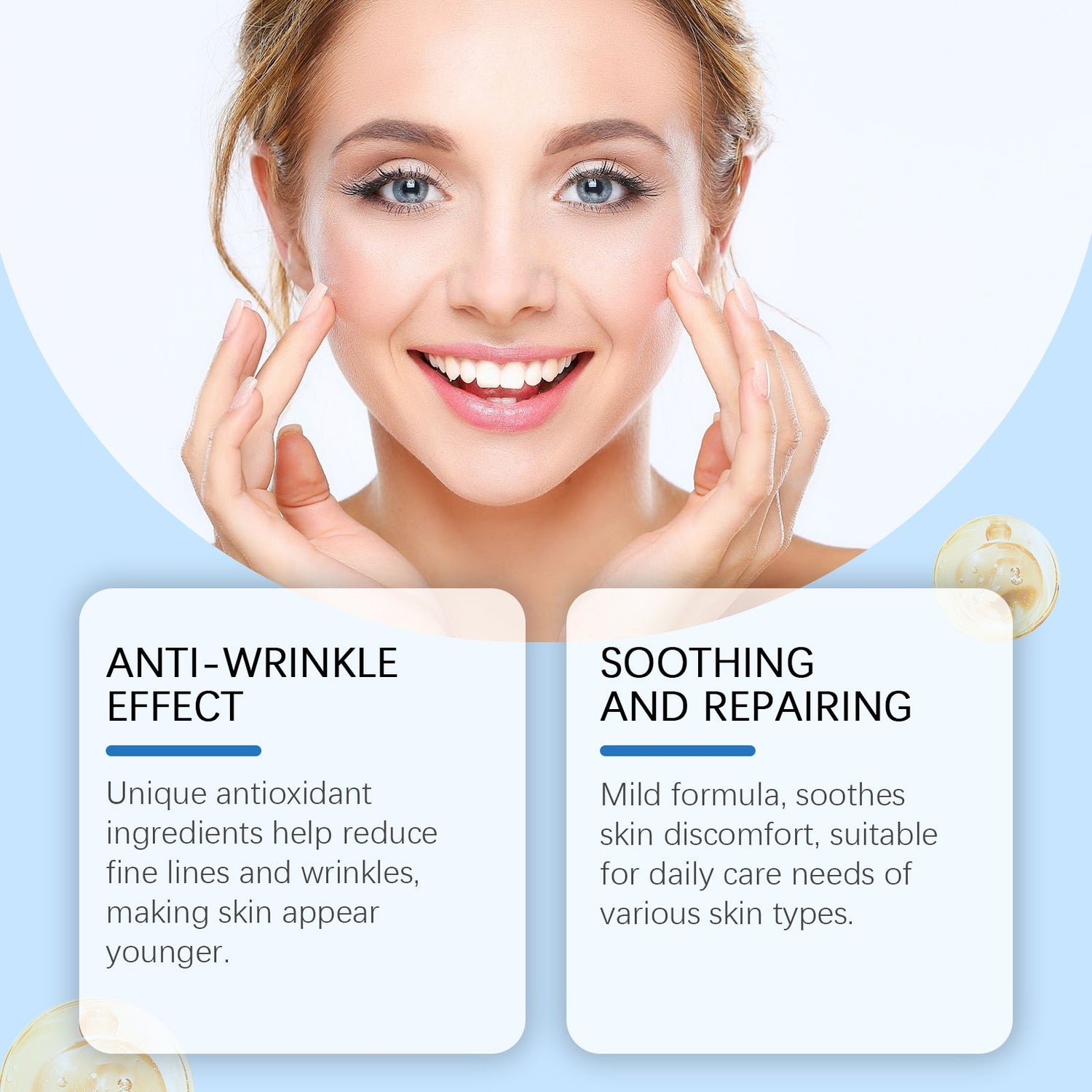 Moisturizing Cream Gently Care The Face, Nourish The Skin, Moisturize And Hydrate The Skin, Tender And Firm Skin Care Cream