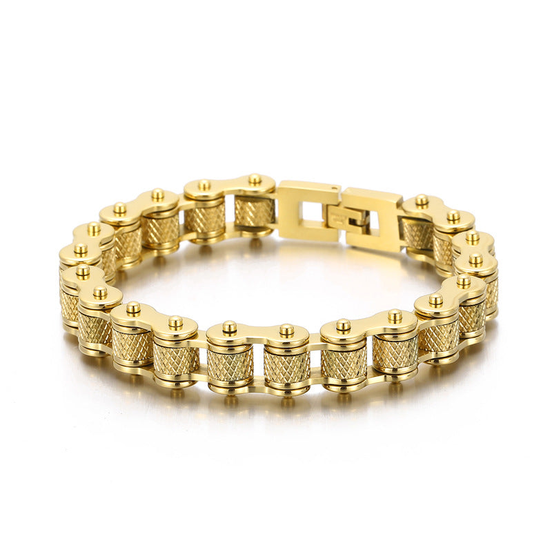 Bicycle Bracelet Titanium Steel Personalized Men&