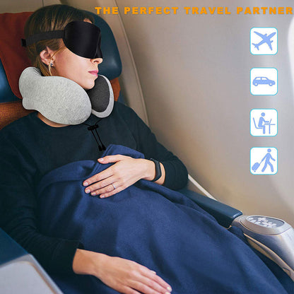 U-Shape Memory Foam Travel Pillow