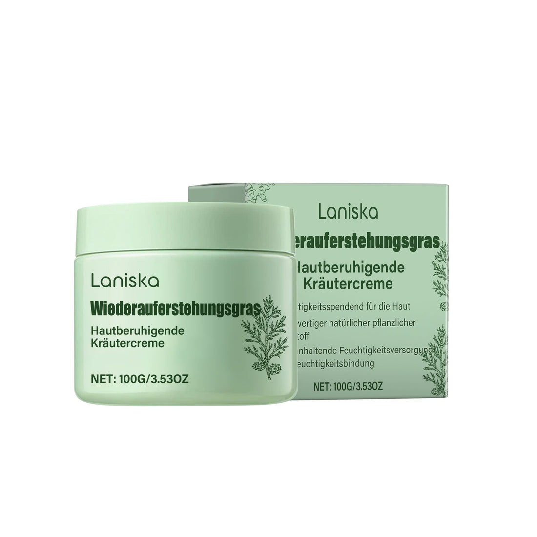 Herbal Skin Soothing Cream That Soothes And Nourishes Uncomfortable Skin With Body Skin Treatment Cream
