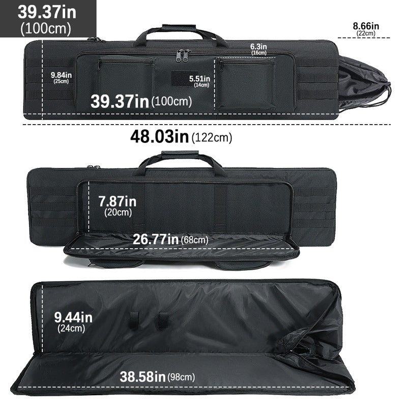 Firearm gear: pistol bags, rifle case, carbine backpack, sniper pistol protector, airsoft bag &amp; hunting accessories.