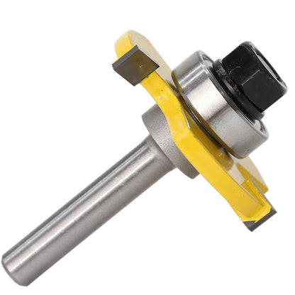2 pc 8mm Shank high quality Tongue &amp; Groove Joint Assembly Router Bit Set 3/4 Stock Wood Cutting Tool