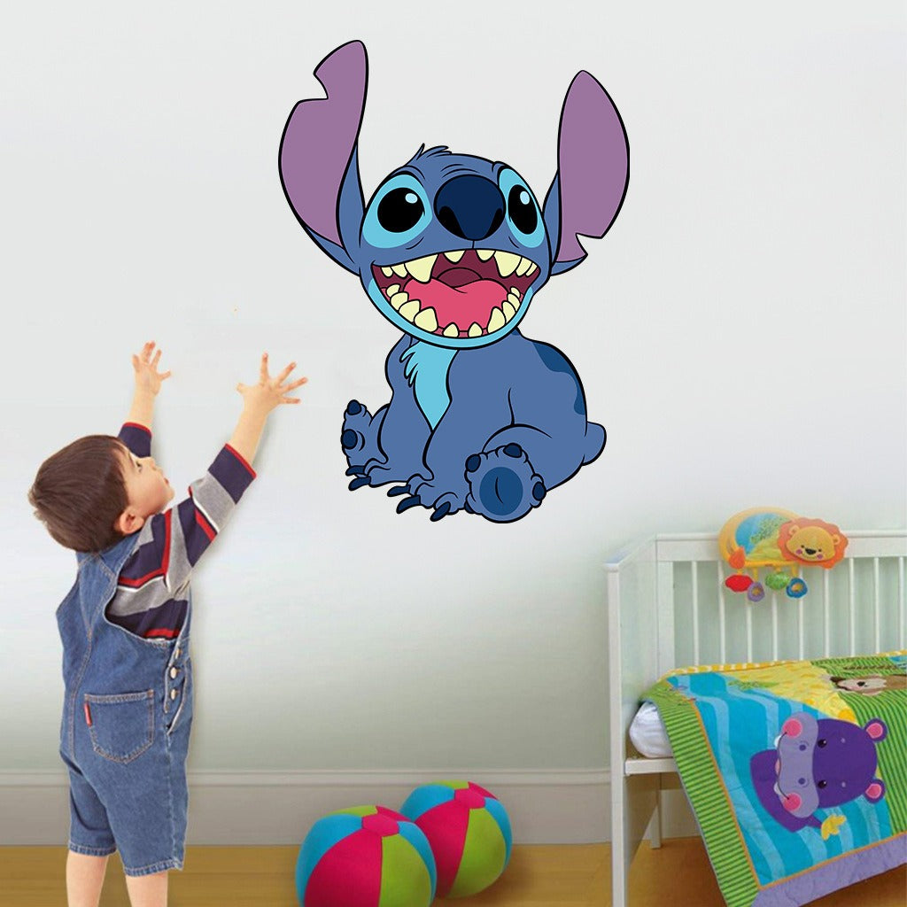 3D Broken Wall Stitch Wallpaper Children&