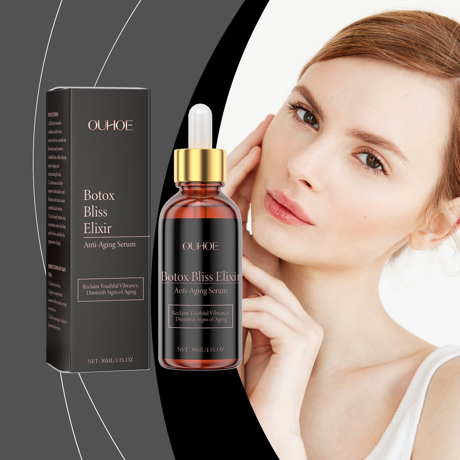 Hydrating Essence Facial Essence Hydrates, Hydrates And Improves Skin, Lightening Fine Lines And Smoothing Skin