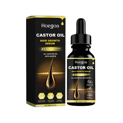 HOEGOA Hair Growth Serum, Dense Hair Repair Dry And Irritated Hair Moisturizing Hair Dense Hair Care Essential Oil